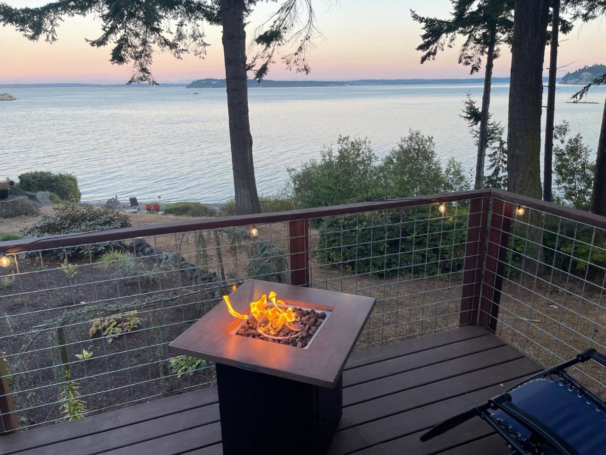 Puget Sound Chic Romantic Cottage With Private Beach Access & Gated Entry Port Ludlow Экстерьер фото