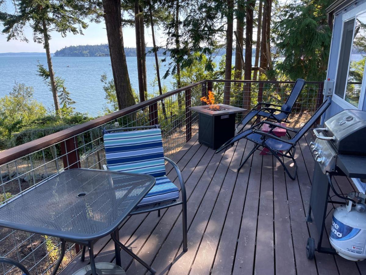 Puget Sound Chic Romantic Cottage With Private Beach Access & Gated Entry Port Ludlow Экстерьер фото