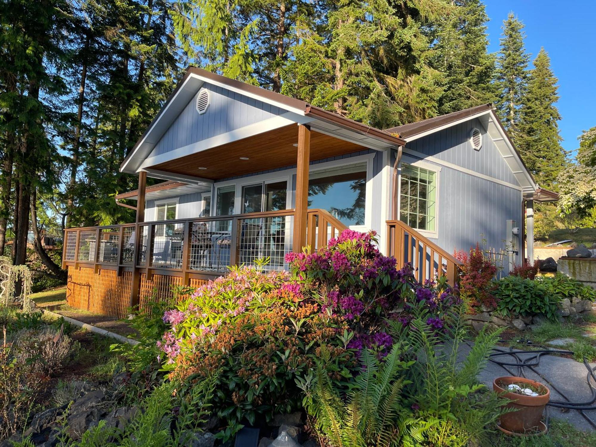 Puget Sound Chic Romantic Cottage With Private Beach Access & Gated Entry Port Ludlow Экстерьер фото